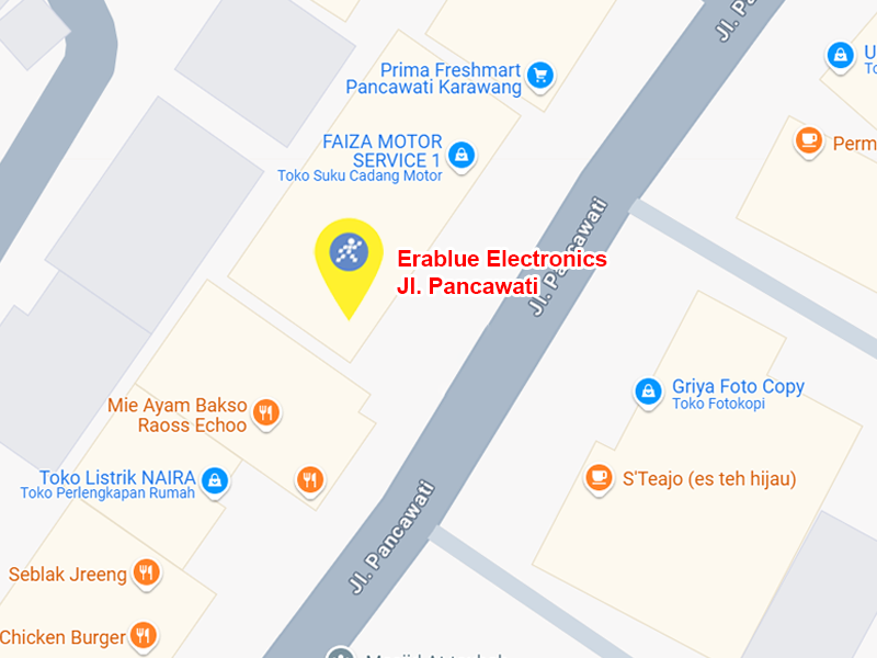 Peta ke toko EraBlue di  Jl. Pancawati , RT 002, RW 002, terletak di Kel/Desa Cengkong, Kecamatan Purwasari, Kabupaten Karawang, Provinsi Jawa Barat.